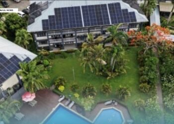 HERITAGE PARK HOTEL EFFORTS TO FIGHT SEA LEVELS RISES GOESBEYOND ITS SOLAR PANELS.