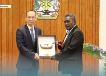 Acting PM Lilo receives Communist Party of China (CPC) delegation in courtesy visit
