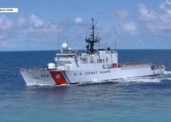 U.S. Coast Guard Cutter Arrives in Solomon Islands  