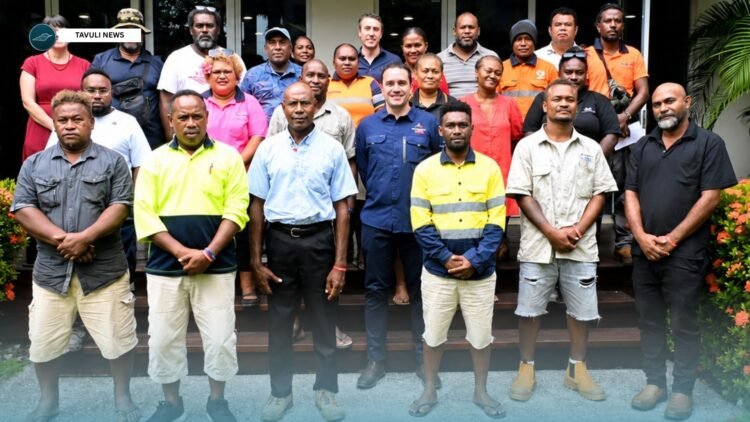 Participants from Solomon Islands’ construction sector.