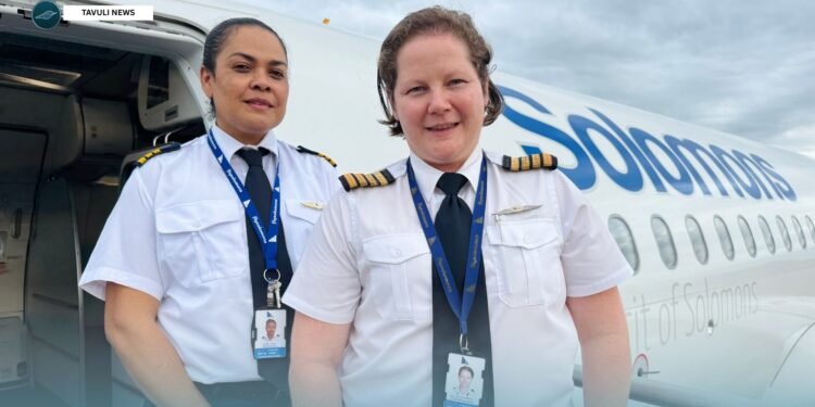 Solomon Airlines Marks Milestone as First Local Female Pilot Begins Airbus A320 Line Training