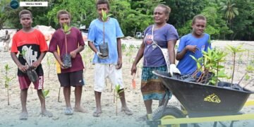 FROM SEEDLINGS TO SEAWALLS: COMMUNITIES STRENGTHEN MALU’U MARKET COASTLINE