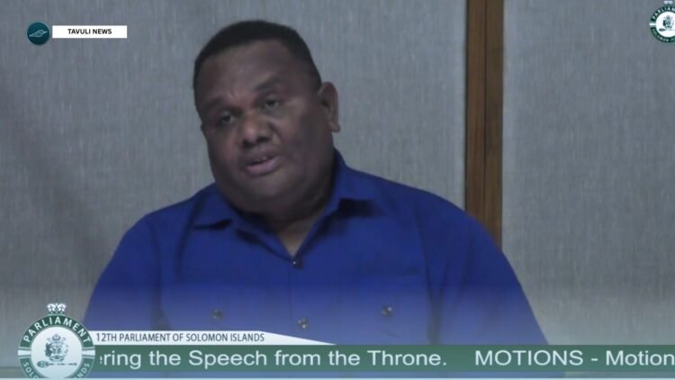 Minister for Agriculture and Livestock Development Franklyn Derek Wasi
