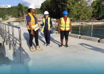 Kirakira Wharf Construction Reaches 90% Completion