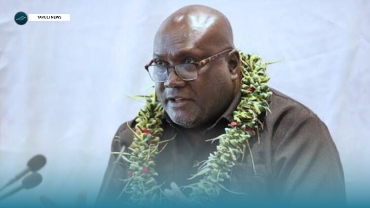 South Choiseul MP Hon. Tozen Leokana