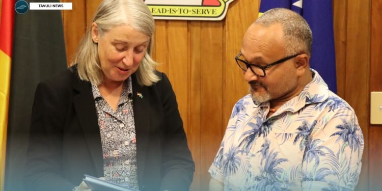 PM WALE MEETS GERMAN AMBASSADOR