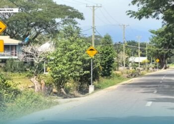 TRAFFIC SIGN INSTALLATION UNDERWAY ON UPGRADED ROADS
