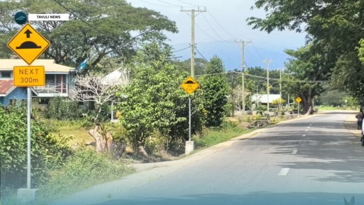Traffic Sign Installation Underway on Upgraded Road Network