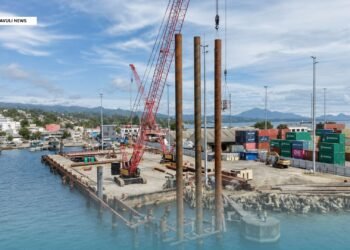 Honiara Port Wharf Extension Works Progressing Well