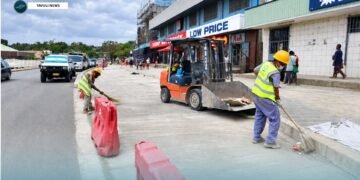 HCC TO HOT BREAD ROAD SECTION NEARS COMPLETION