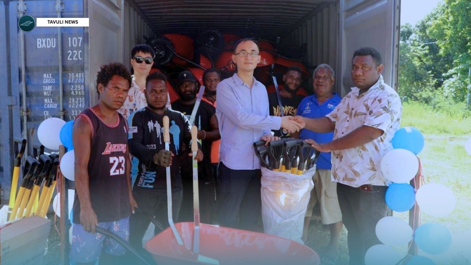 CENTRAL MAKIRA RECEIVES CHINESE FARMING SUPPORT