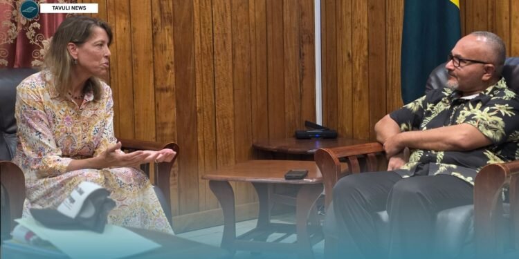 PM WALE RECEIVES COURTESY VISIT FROM SAVE THE CHILDREN SOLOMON ISLANDS