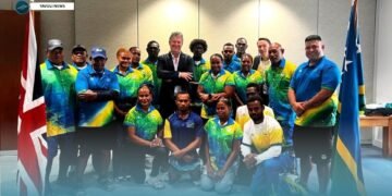 BRITISH HIGH COMMISSION HONOURS TEAM SOLOMONS ATHLETES