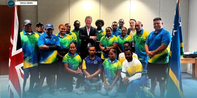 BRITISH HIGH COMMISSION HONOURS TEAM SOLOMONS ATHLETES