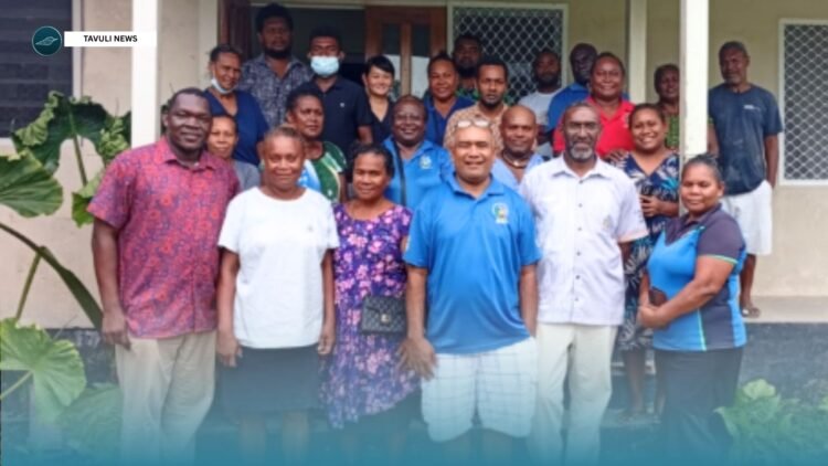 The outreach team with provincial health staff at the end of the mission. Photo: WHO / Dr Ronald Achidri