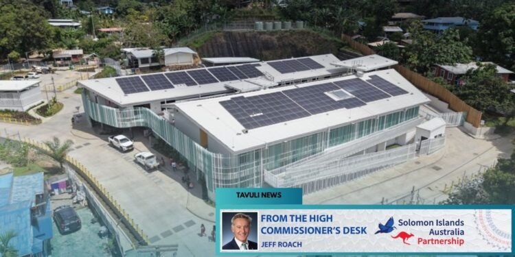 The completed Naha Birthing and Urban Health Centre