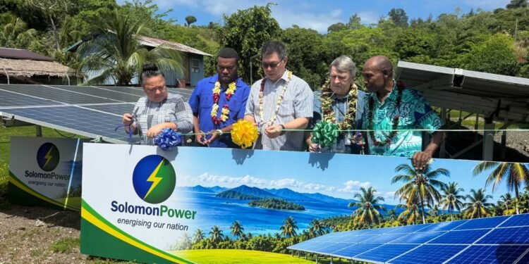Tulagi Solar Power Plant Commissioned as Renewable Energy Project Begins Operations