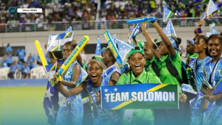 2023 pacific game. Team Solomon.
