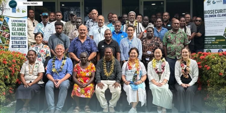 Solomon Islands Launches 10-Year National Biosecurity Strategy