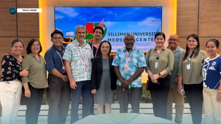 WHO Solomon Islands and SINU delegation with representatives from Silliman University Medical Center. Photo: Silliman University