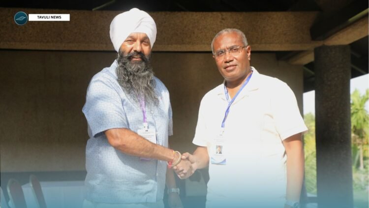 Minister Peter Kenilorea Jr., during a bilateral meeting last week with Canada’s Secretary of State for International Development, Randeep Sarai
