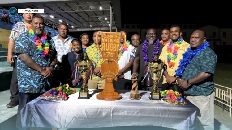 official opening of Solomon Ports National Rugby 7s competition group Photo