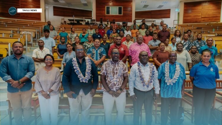 Minister Kuma and PS Riley with participants of the 2026 NBF