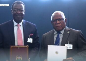 SI and Kenya Formalise Diplomatic Ties in New York
