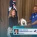 AHC First Secretary Public Sector Governance, Eliza Woolcook presents a commemorative gift, highlighting the strong partnership between Australia and Solomon Islands.