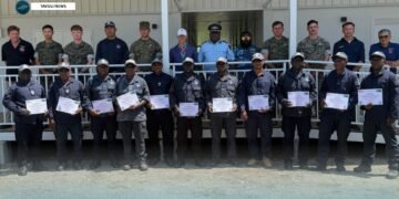 U.S. Marines Hand Over UXO Training Facility to RSIPF 