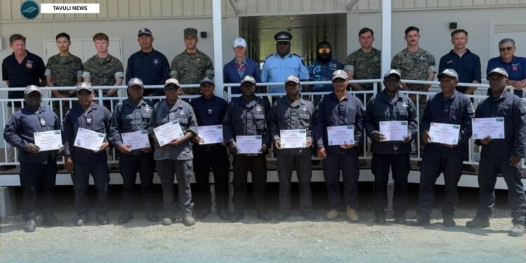 U.S. Marines Hand Over UXO Training Facility to RSIPF
