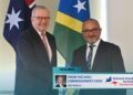 Australia And Solomon Islands Standing Together On The World Stage