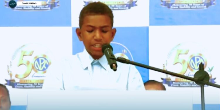 Student Urges youth to Save for Solomon Islands’ Future