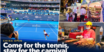 COME FOR TENNIS, STAY FOR THE CARNIVAL