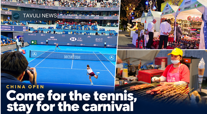 COME FOR TENNIS, STAY FOR THE CARNIVAL