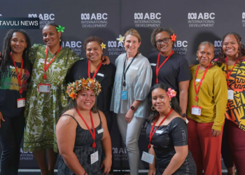 Solomon Islands’ Emma Komasi joins Pacific women in Sydney for training in rugby commentary, mobile journalism and digital storytelling.
