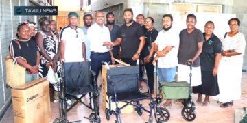 Solomon Islands seasonal workers in New Zealand donated 24 wheelchairs to the National Referral Hospital to improve patient mobility.