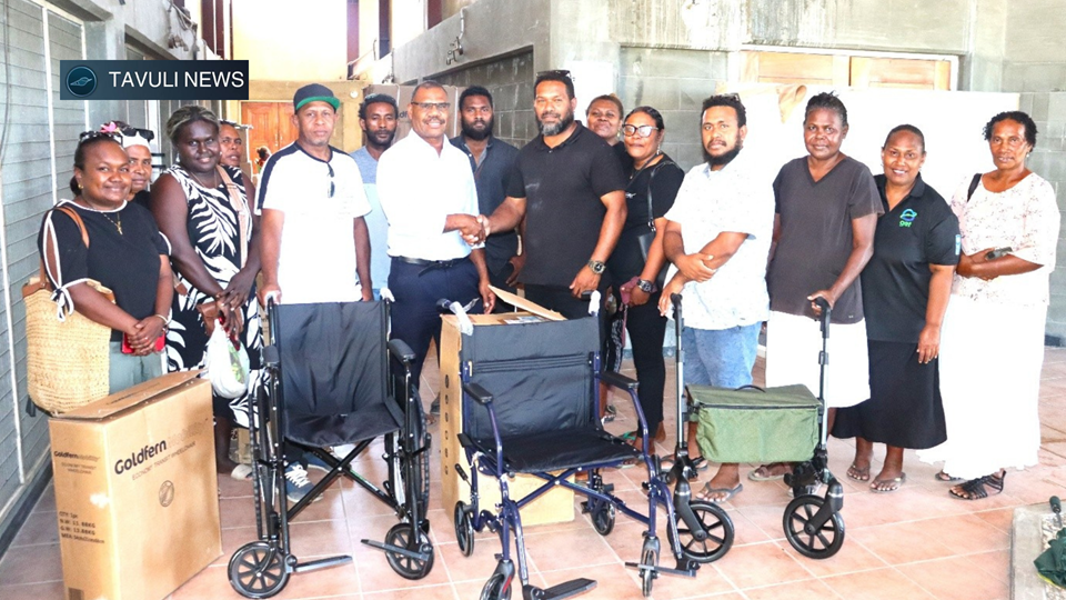 Solomon Islands seasonal workers donate 24 wheelchairs to National Referral Hospital