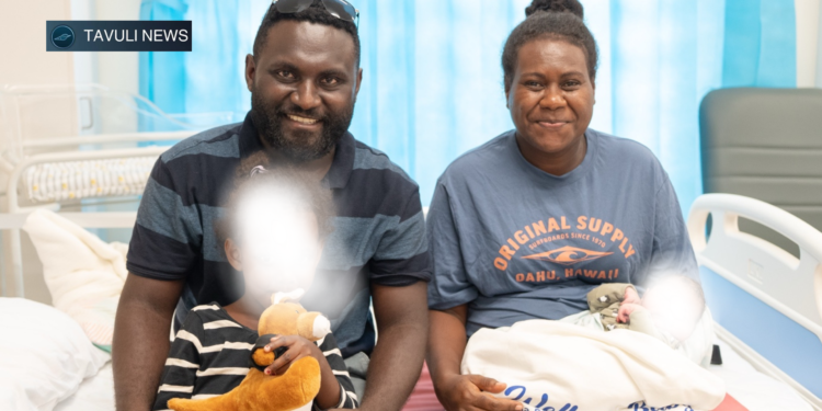 Helma Sikekolo has delivered the first baby at the newly opened Naha Birthing Centre, as 24-hour low-risk maternity services begin in Honiara.