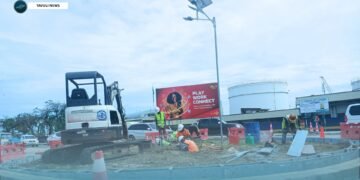 Temporary Lane Closures for Streetlighting Works Along Mendana Avenue
