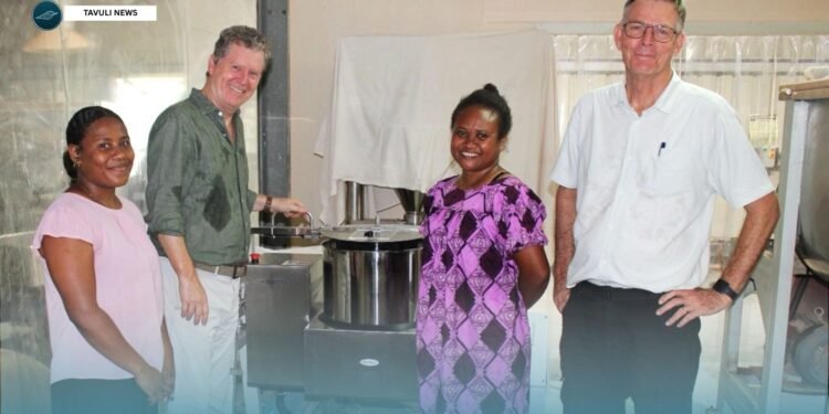 UK Hands Over Chocolate Processing Machine to KOSI