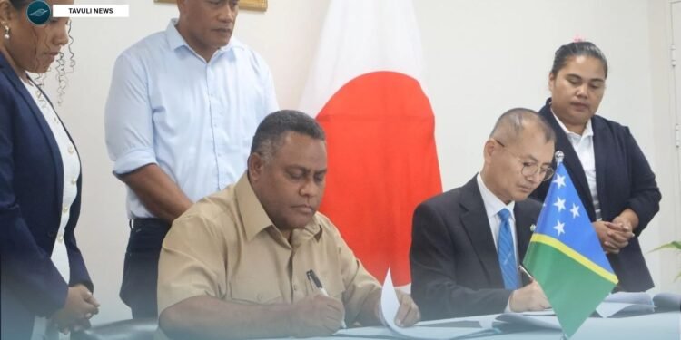 Solomon Islands and Japan Sign Scholarship Agreement