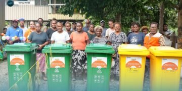 WVSI Supports Burns Creek Community with Rainwater Tanks and Waste Management Facilities