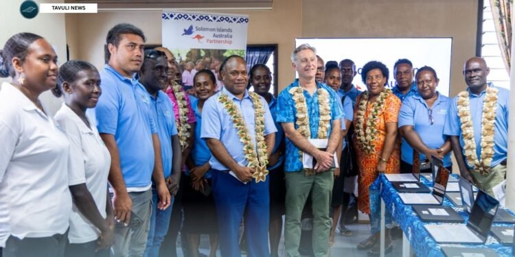 Australia Delivers over 350 computers for ICT and Learning Boost for SINU