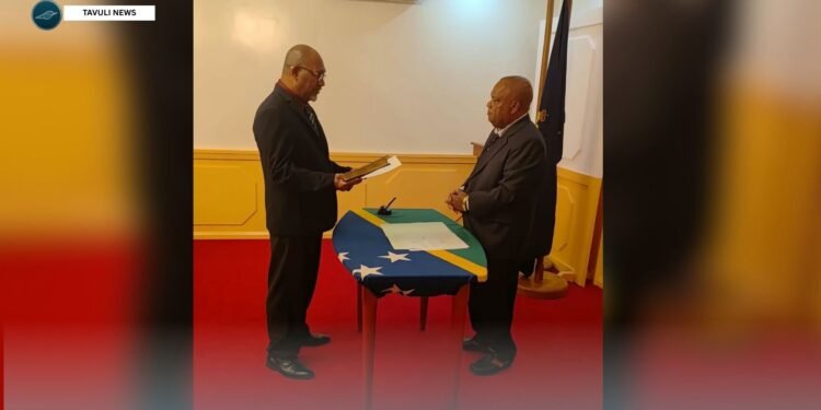 Dick Stanley Pirione Sworn In as New Solomon Islands Ombudsman