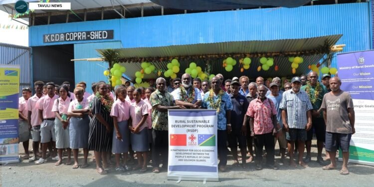 RSDP-FUNDED COPRA STORAGE & BUYING CENTRE FACILITY HANDED OVER TO KCDA